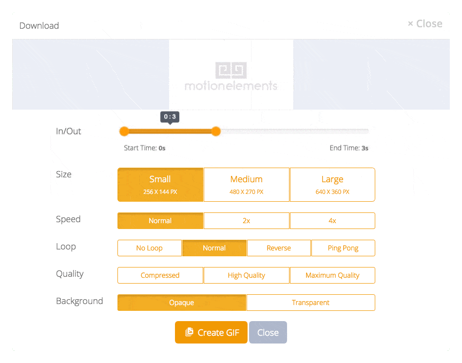 商用可能な無料gifアニメーション